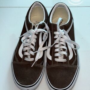 Vans brown women’s 9 old skool